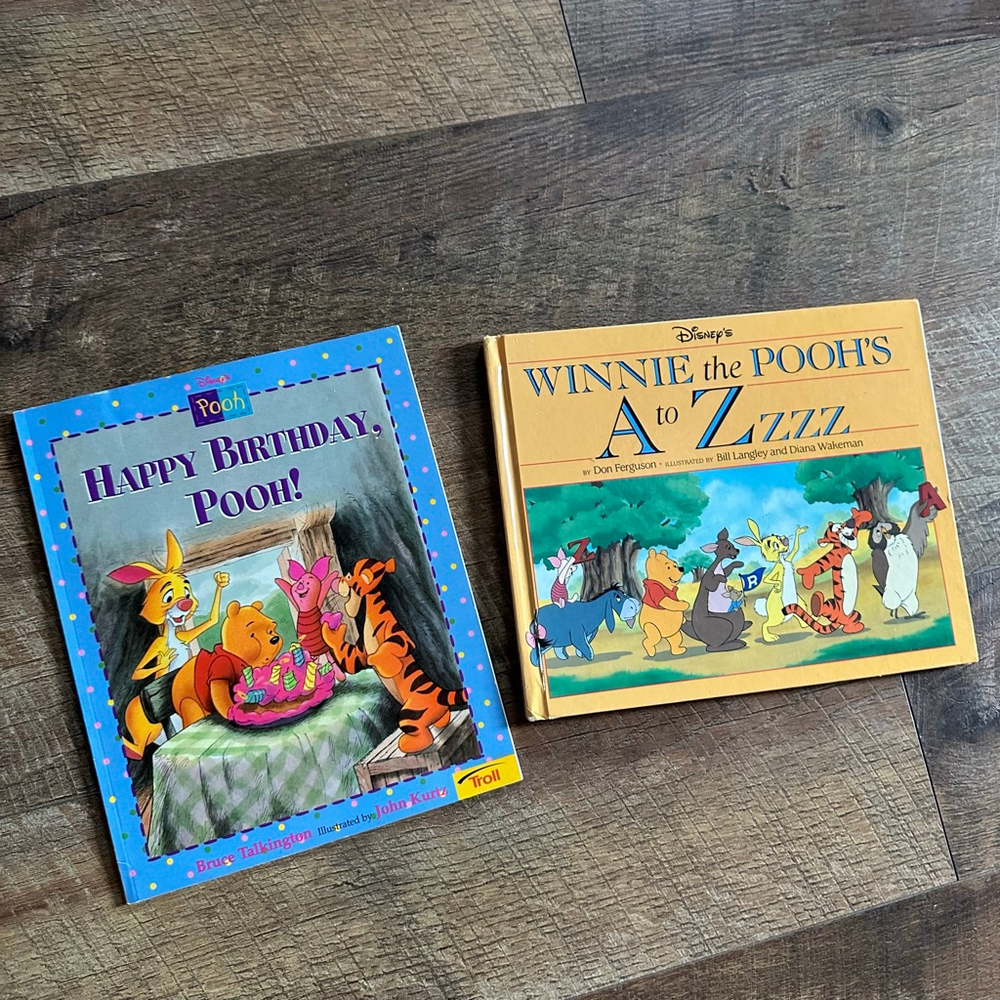Birthday Disney Winnie the Pooh Books set 90’s